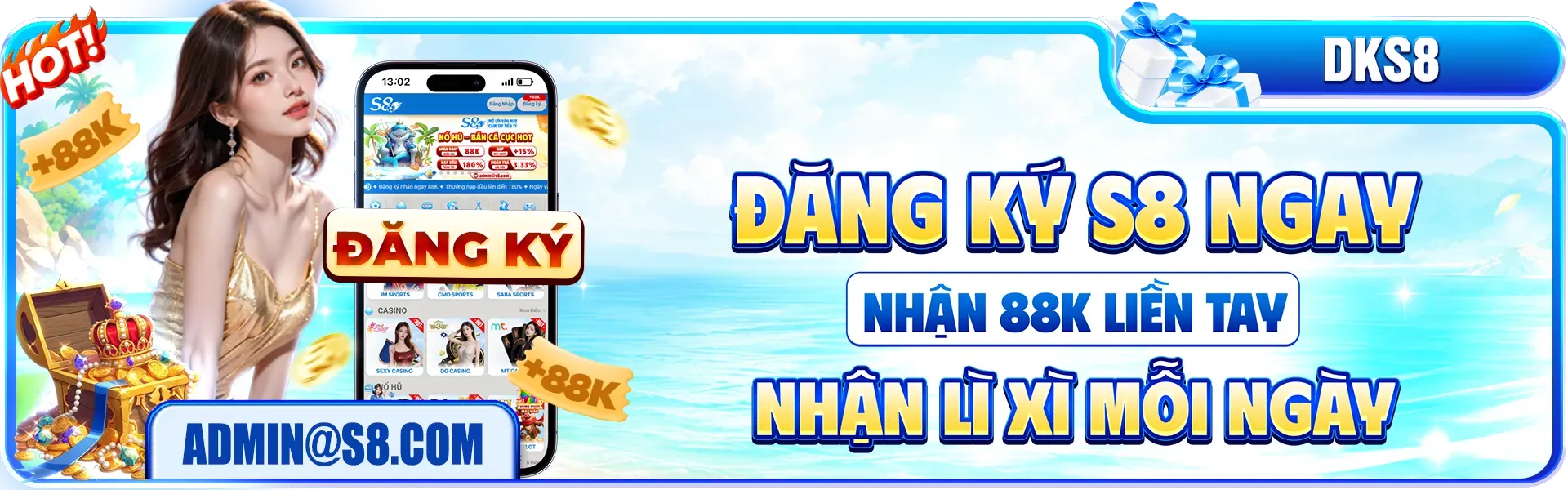 S8 Khuyến mãi nạp đầu S8